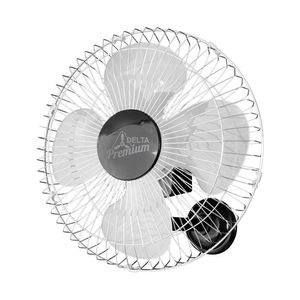 Ventilador De Parede Venti-Delta Premium 50cm Preto/Cromado Bivolt 71-5429