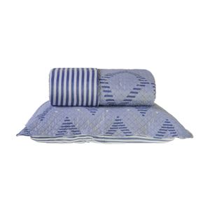 Kit Cobreleito Queen Azul