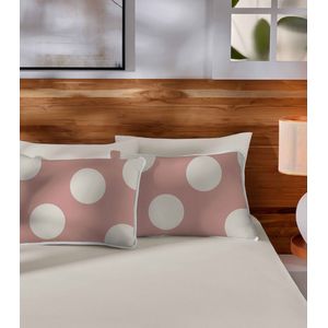 Jogo de Cama Queen Premium Fio Penteado Vivaldi Rosa