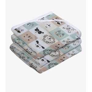 Manta Dupla Face Baby Vivaldi Verde