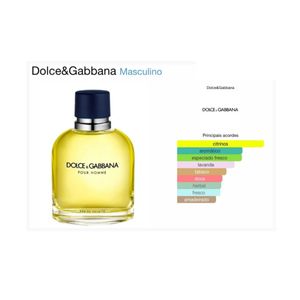 Dolce Gabbana Pour Homme Eau De Toilette 125ml