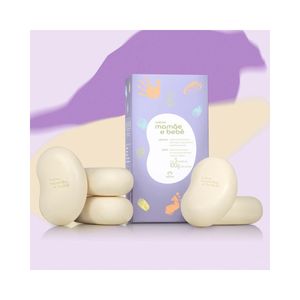 Natura Mamãe e Bebê sabonete em barra relaxante 5x100G