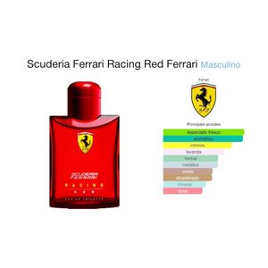 Ferrari Scuderia Eau de Toilette - Perfume Masculino 125ml  Selo Ferrari  Original