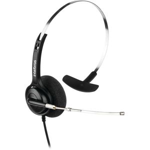 Headset Fone De Ouvido Usb Telemarketing Callcenter Intelbras THS 40 Usb Mono Auricular Com Controle De Volume Tiara Ajustável E Microfone Removível