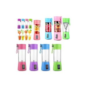 Mini Liquidificador Colors Portátil Recarregável  6 Lâminas