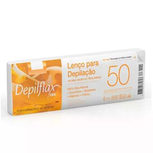 Lenço Depilatório C/50 Unidades Depilflax