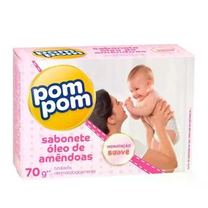 Sabonete Baby Óleo de Amedoas Pom Pom 70G