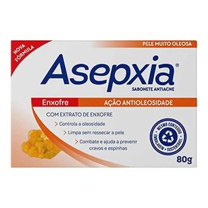 Sabonete Enxofre Asepxia 80G