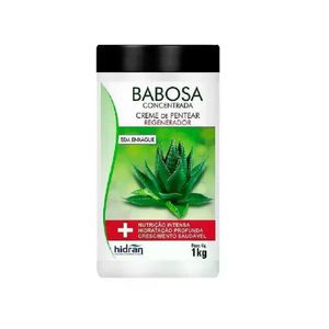Creme de Pentear Babosa Hidran 1KG