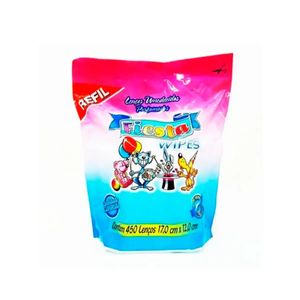 Refil de Lenços Umedecidos Fiesta Wipes C/ 400 Un