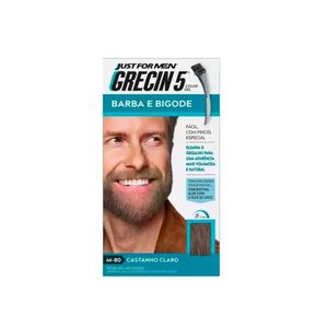 Loção Barba E Bigode Castanho Grecin5 60ML