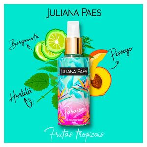 Body Splash Feminino Paraíso "Frutas Tropicais" 200ml QHS - Juliana Paes