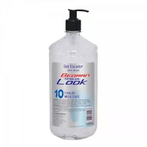 Gel Capilar 10 Fixação Mega Forte Bedran Especial Look 1Kg