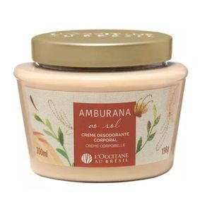 Creme Desodorante Corporal Amburana Ao Sol 200ml L'occitane