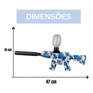 Brinquedo Arminha Bolinhas De Gel Elétrica Automática