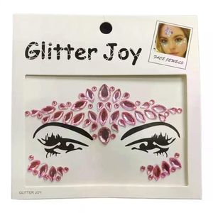 Adesivo Facial Pedrarias Glitter Joy