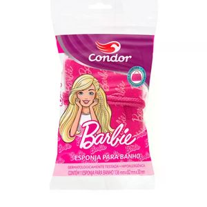 Esponja de Banho Bolsa da Barbie Ref 8303