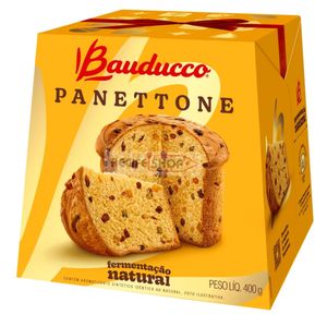 Panettone Bauducco Frutas Cristalizadas 400g - Tradição e Sabor do Natal