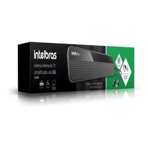 Antena Interna De Tv Digital Amplificada UHF/HDTV Ai 3101 Intelbras