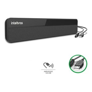 Antena Interna De Tv Digital Amplificada UHF/HDTV Ai 3101 Intelbras