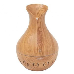 Mini Umidificador Aromatizador Ambientes USB Tipo Madeira