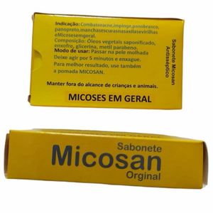 Sabonete Suavizador De Manchas 4 Unidades Micosan 90g