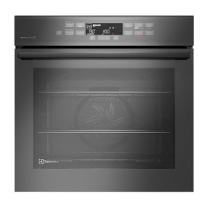 Forno de Embutir Electrolux Elétrico 80L Expert com VaporBake e Conectividade Cinza OE8EW - 220V