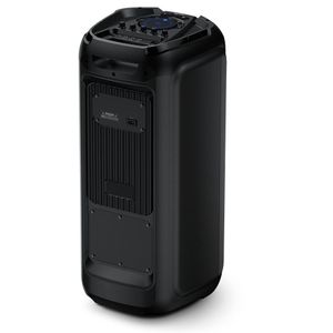 Caixa de Som Philips Party Speaker, 1300 W RMS, Bluetooth, Karaokê - TAX4209 - Preto