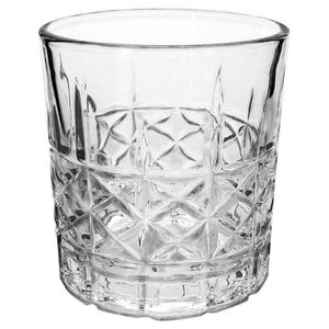 Jogo De 6 Copos Baixos Para Whisky Vidro 340 Ml Bread - Mimo