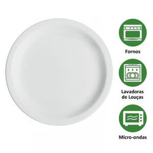Conjunto 20 Pratos De Mesa Porcelana Raso Iguaçu - Germer