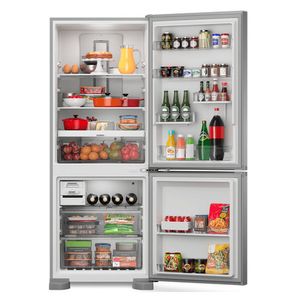 Geladeira Brastemp Frost Free Inverse 447L Inox BRE57FK