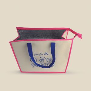 Sacola Térmica Farfalle Rosa 11L - A\CASA