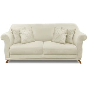 Sofa 2 Lugares Retro Polo 160cm Com Almofada Veludo 2221 Ezz 2221