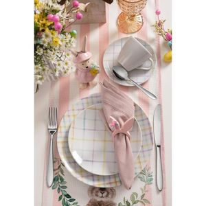 Aparelho De Jantar Tramontina Sweet Color Em Porcelana Decorada 20 Peças