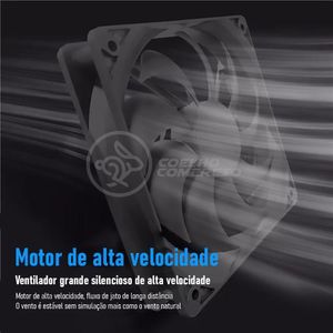 Ar Condicionado Portátil Arctic Air Cooler Umidificador Climatizador Luz Led 7 Cores Rgb