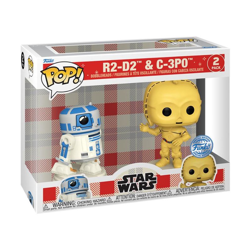 Funko Pop Star Wars Retro R2-D2 & C-3PO 2-Pack - Angeloni Eletro