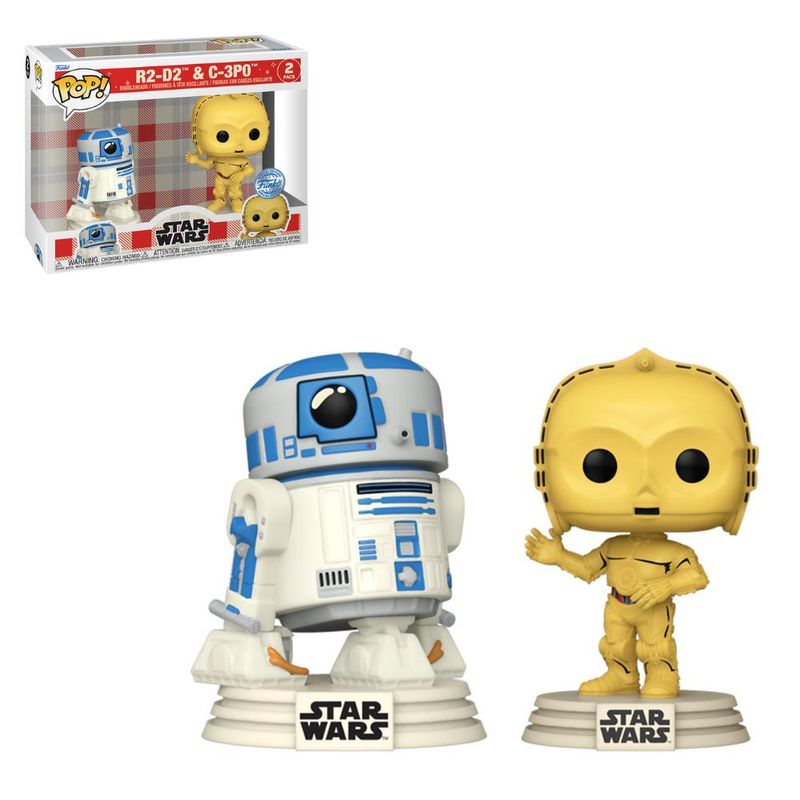 Funko Pop Star Wars Retro R2-D2 & C-3PO 2-Pack - Angeloni Eletro