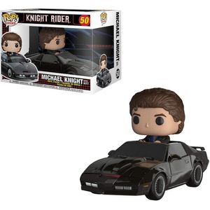 Funko Pop Knight Rider 50 Michael Knight with Kitt Super Máquina
