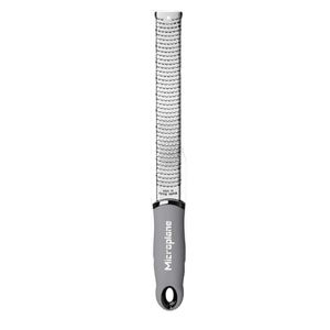 Ralador em Aço Inox Classic Zester Microplane Cinza