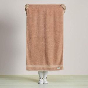 Toalha De Banho Fio Cardado 100% Algodão Linea Taupe Deserto