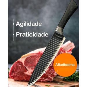 Kit 6 Peças Facas Churrasco