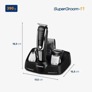 Aparador de Pelos Super Groom 11 Mondial BG-05