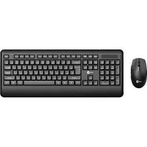 Kit Teclado E Mouse Lecoo Kw202 Sem Fio Preto