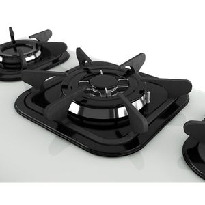 Cooktop 5 Bocas a Gás Mueller G4 Tripla Chama - Branco