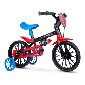 Bicicleta Infantil Aro 12 Menino Com Rodinhas De Treinamento Nathor Bike Mechanic Criança Com Garrafinha