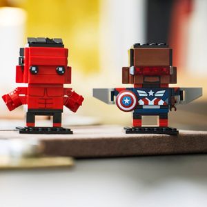 LEGO BrickHeadz - Capitão América e Hulk Vermelho