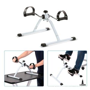 Mini Bicicleta Lorben Exercitador Pedal Reabilitação Fisioterapia Braços E Pernas