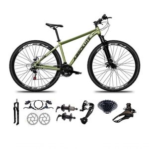 Bicicleta Aro 29 Absolute Nero 5 Freio Hidráulico K7 27v Garfo Com Trava - Oliva Tam.15