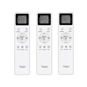 Ar Condicionado Tri-Split Inverter Elgin 27.000 Btus Quente e Frio 220v(3X Evap HW 12.000) Plus R-32 Wi-Fi