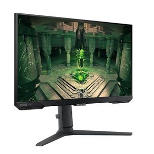 Monitor Gamer Samsung Odyssey G40 25 Preto LS25BG400ELXZD FHD 240 Hz 1ms Com Ajuste de Altura HDMI DP Gsync Freesync